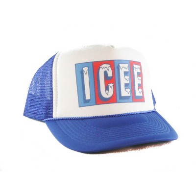 ICEE drink Trucker Hat mesh hat snapback hat royal blue  eb-71796456